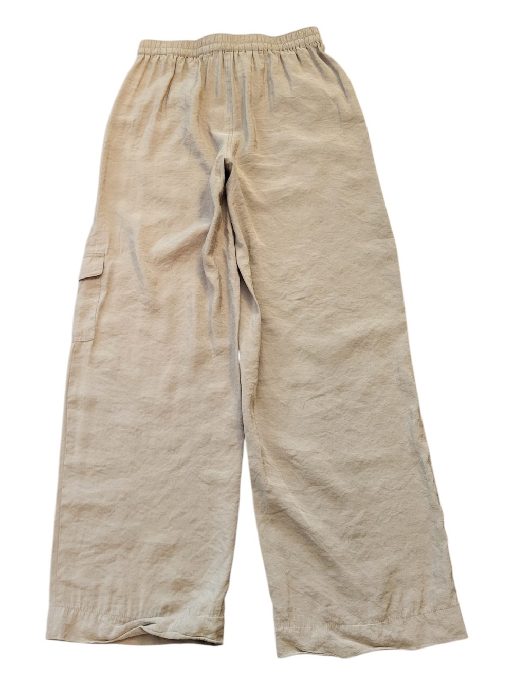 Madewell Pull-On Straight Softdrape Cargo Pants in Light Umber - Size S - Picture 2 of 4